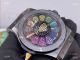 2022 New! Swiss Hublot Takashi Murakami Black Ceramic Rainbow Watch 45mm (8)_th.jpg